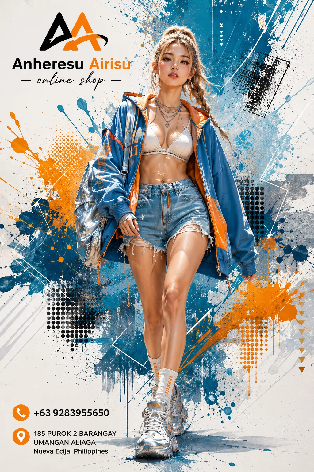 Anheresu Airisu streetwear campaign
